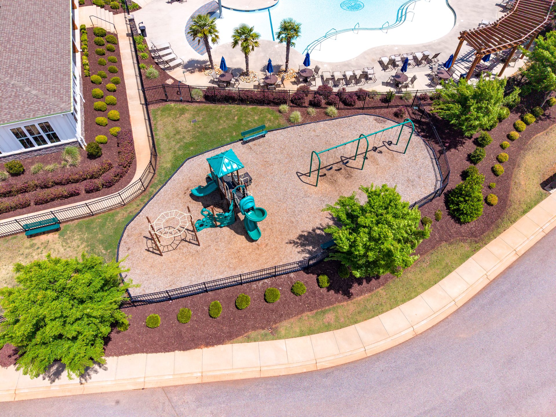 50 - Playground - Angled View - Looking East